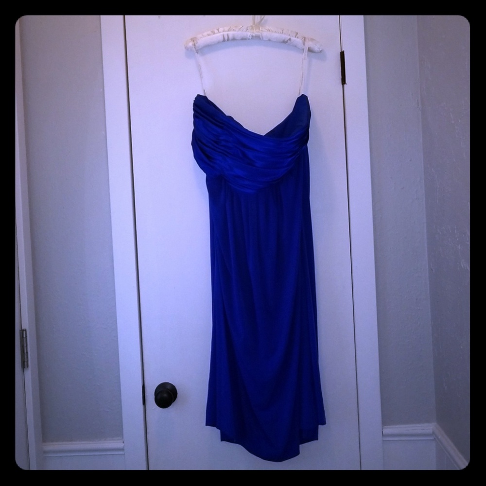 Blue formal dress